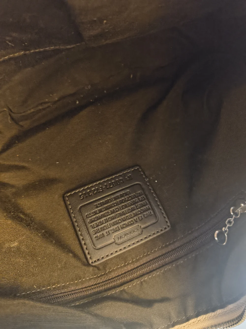 Vintage Coach Metallic Patchwork Hobo Bag